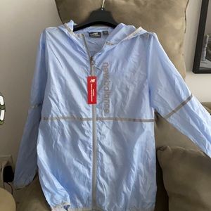 New Balance packable windbreaker